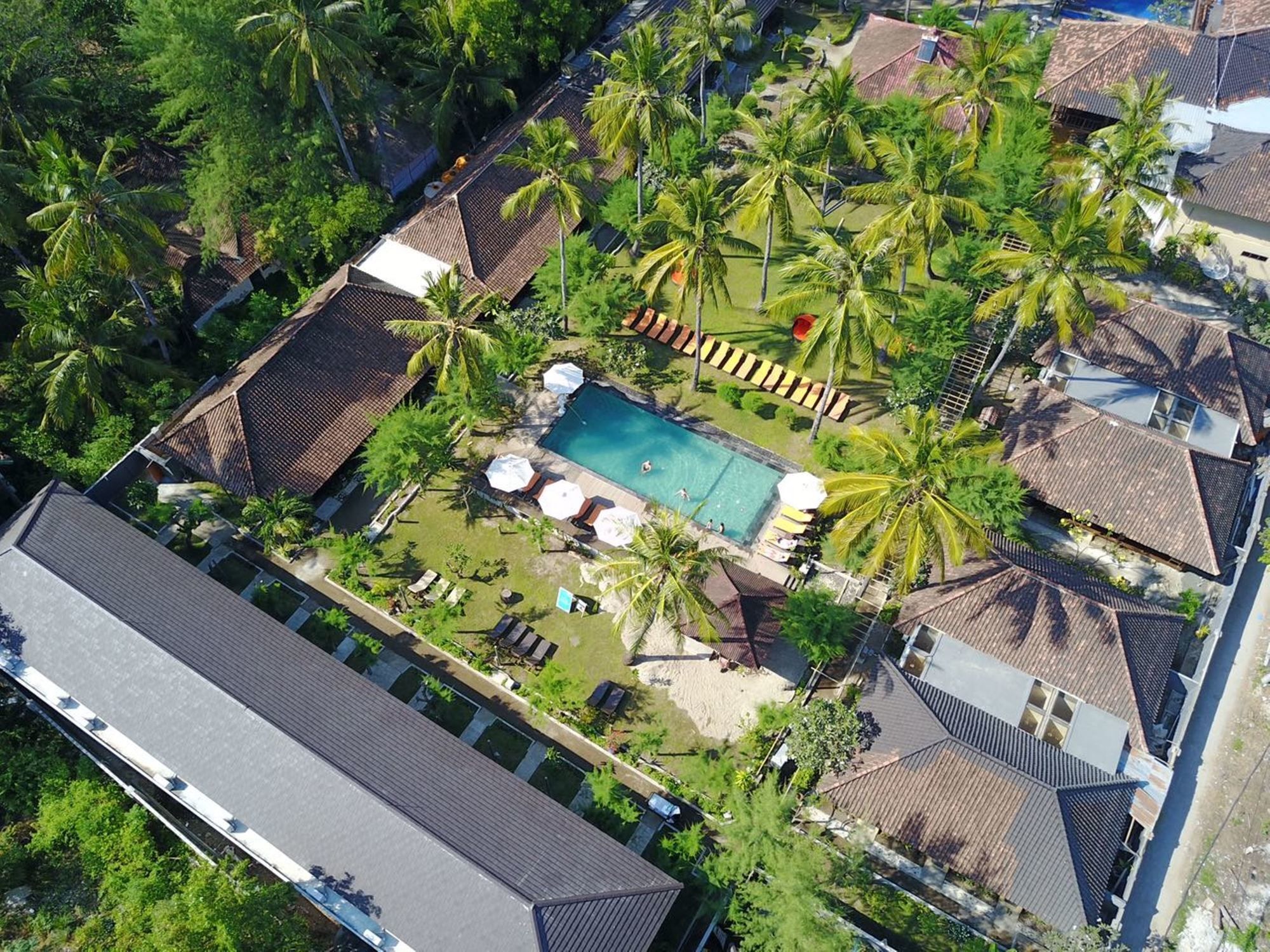 Royal Regantris Villa Karang Gili Air Bagian luar foto