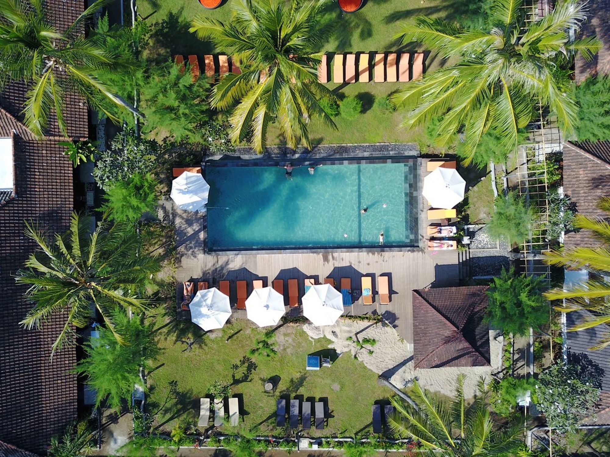 Royal Regantris Villa Karang Gili Air Bagian luar foto