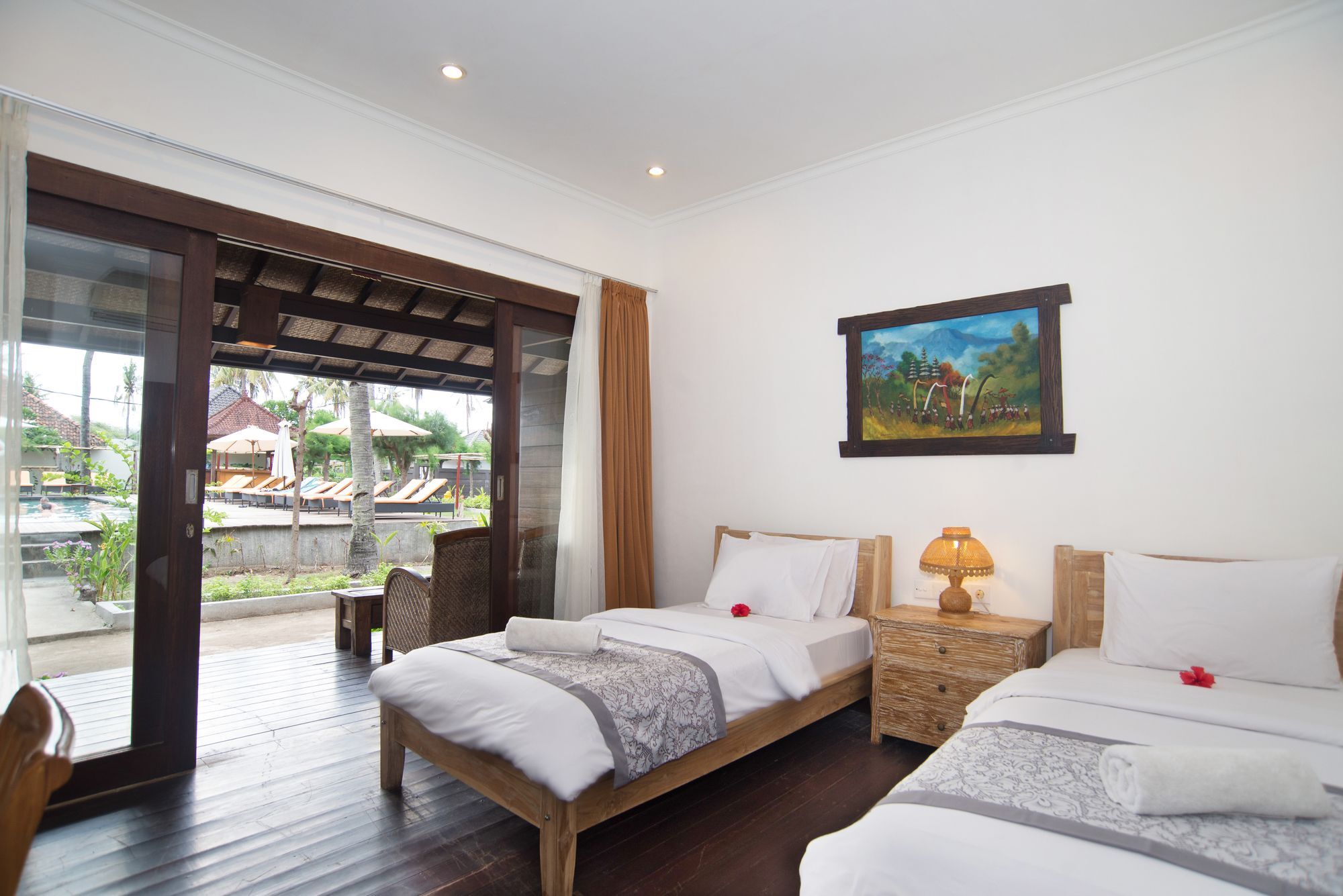 Royal Regantris Villa Karang Gili Air Bagian luar foto